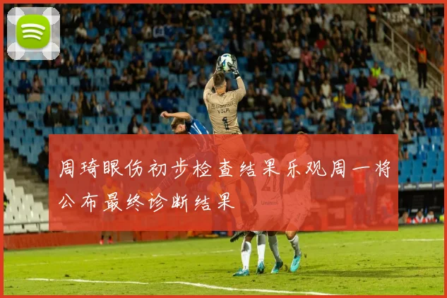 周琦眼伤初步检查结果乐观周一将公布最终诊断结果