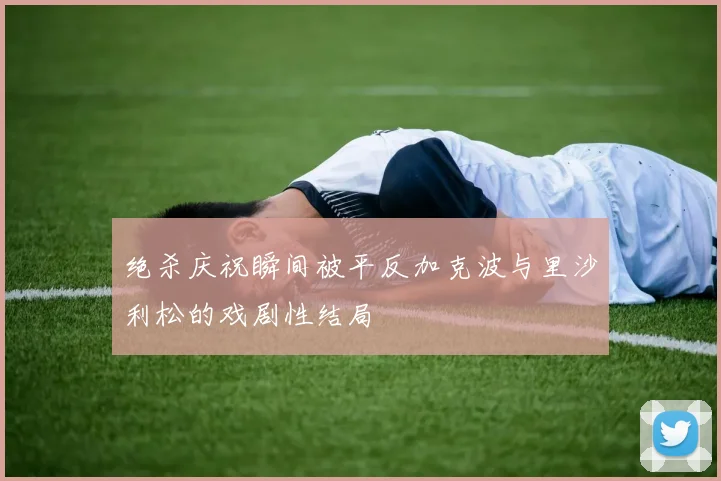 绝杀庆祝瞬间被平反加克波与里沙利松的戏剧性结局