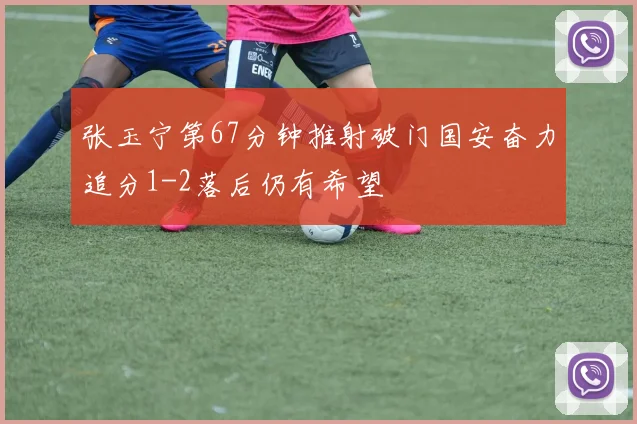 张玉宁第67分钟推射破门国安奋力追分1-2落后仍有希望